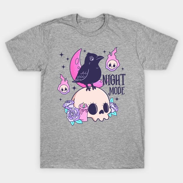 Hot goth summer night mode T-Shirt by Positively Petal Perfect 
